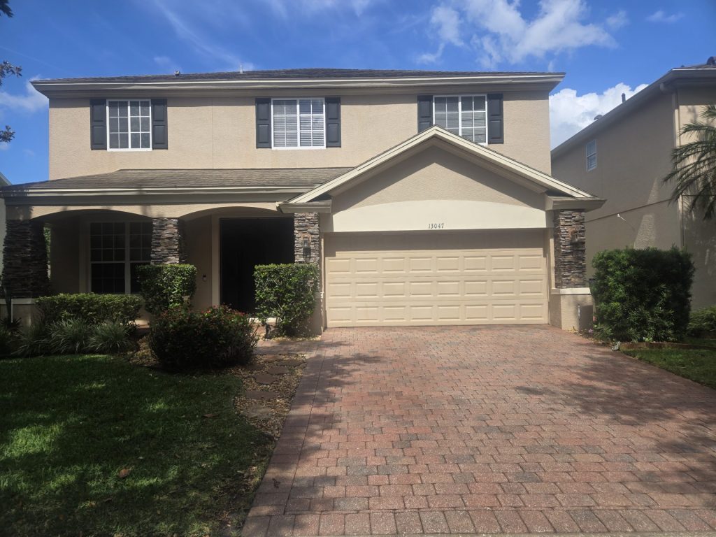 Orlando Fl After Picture Of House Washing